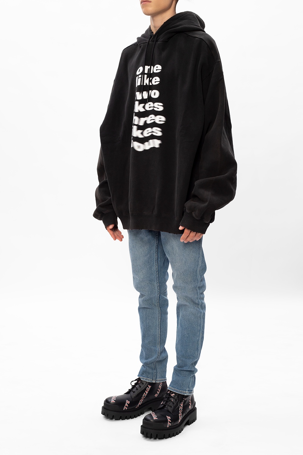 balenciaga mens platform boots